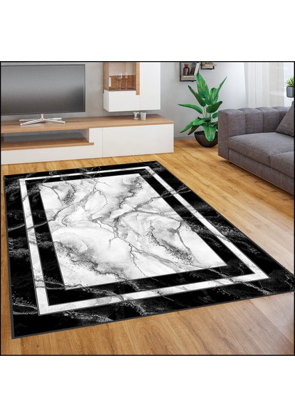 Dijital Baskı Yıkanabilir Kaymaz Taban Salon Halısı RVG1874-SD501