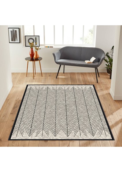 Dijital Baskı Yıkanabilir Kaymaz Taban Salon Halısı Rvg1846-Sm374