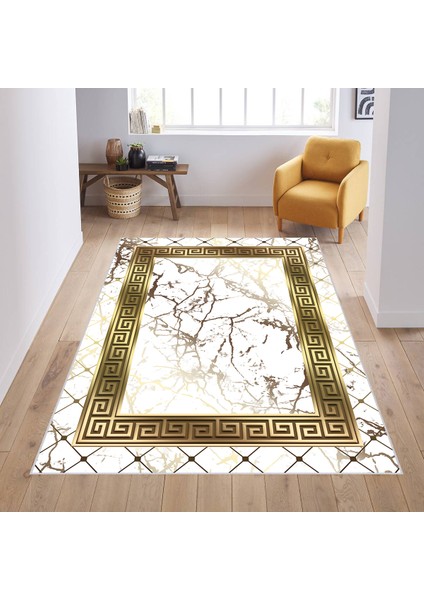 Dijital Baskı Yıkanabilir Kaymaz Taban Salon Halısı Rvg1883-Sm98