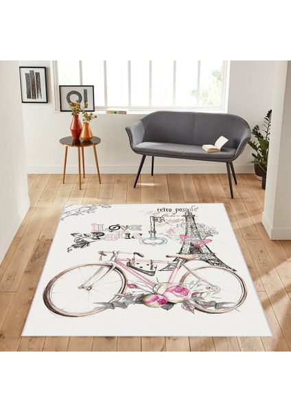 Dijital Baskı Yıkanabilir Kaymaz Taban Salon Halısı Rvg1888-Sd637