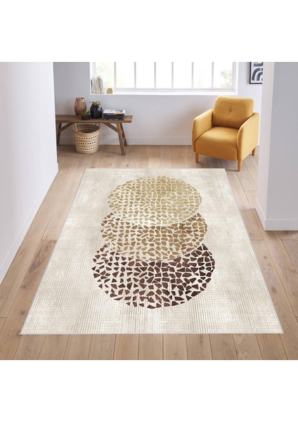 Dijital Baskı Yıkanabilir Kaymaz Taban Salon Halısı Rvg1903-Sd800