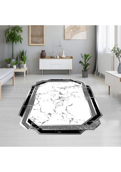 Dijital Baskı Yıkanabilir Kaymaz Taban Salon Halısı Rvg1915-Sm74