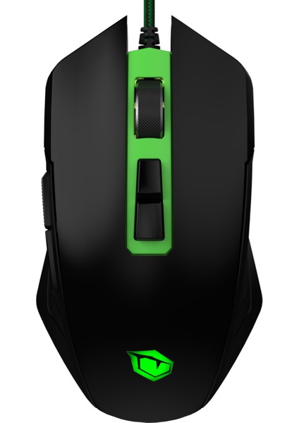 V11 10000 DPI 8 Tuşlu Kablolu RGB Oyuncu Mouse - Siyah