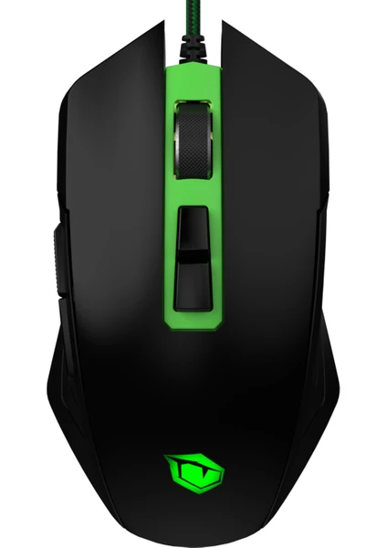 V11 10000 DPI 8 Tuşlu Kablolu RGB Oyuncu Mouse - Siyah