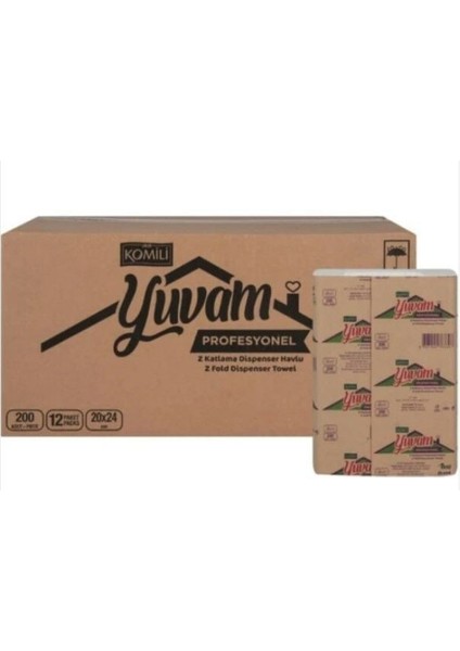 Yuvam Z Havlu (12 Adet)