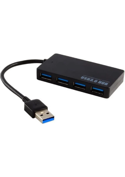 5265 4 Port USB 3.0 2.0 Hub Çoklayıcı Çoğaltıcı Switch