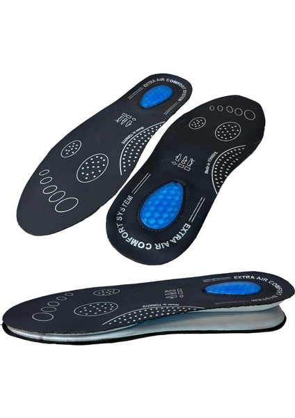 Air Confort Topuk Dikeni Jel Takviyeli Ortopedik Deri Taban 1çift