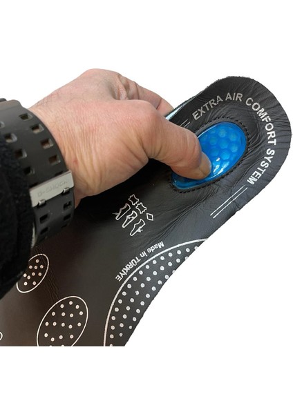 Air Confort Topuk Dikeni Jel Takviyeli Ortopedik Deri Taban 1çift fiyatları