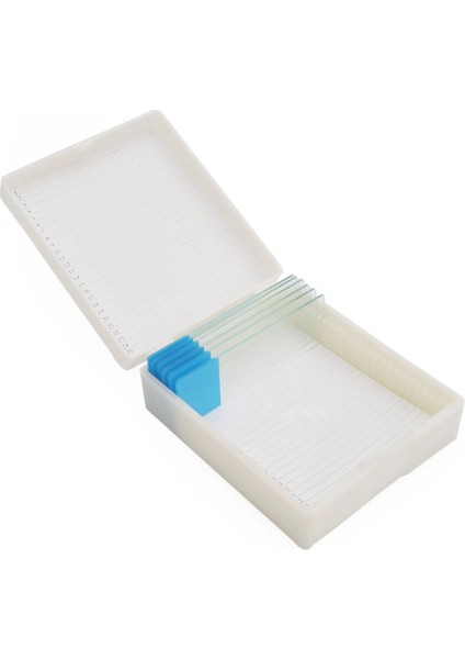 Mikroskop Slide Saklama Kabı 25'li Slide Kabı