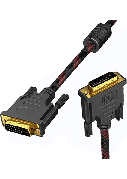 Dvı 24+1 Örgülü Kablo Dvı-D 24+1 Erkek Erkek Kablo 10M fiyatları