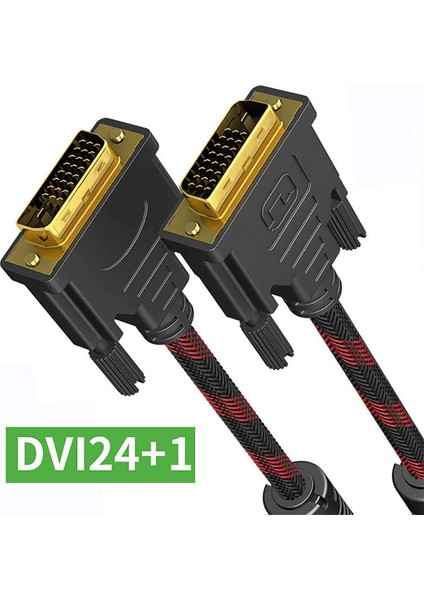 Dvı 24+1 Örgülü Kablo Dvı-D 24+1 Erkek Erkek Kablo 10M fırsatları