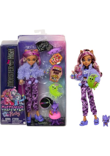 Monster High Creepover Party Clawdeen Wolf HKY67