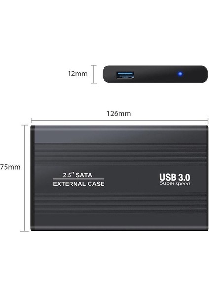 5262 USB 3.0 Sata SSD Harici Taşınabili Harddisk Kutusu