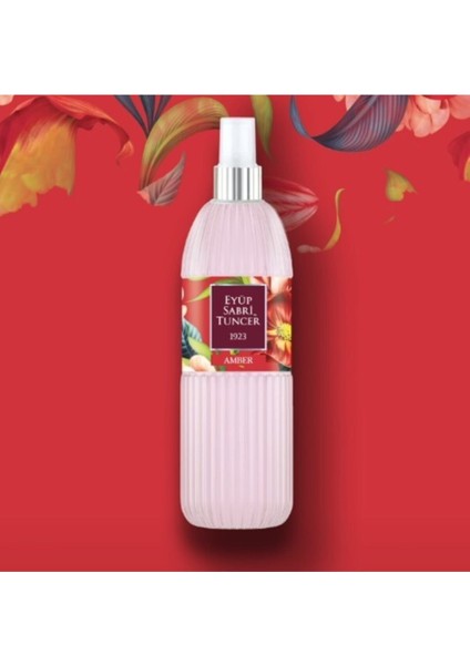 Amber Kolonyası 150 Ml Silindir Pet Şişe Sprey