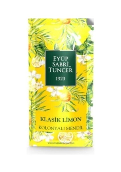 Kolonyalı Mendil Klasik Limon 150 Adet