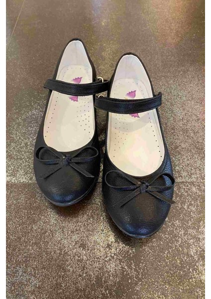 26-36 Numara Kız Çocuk Babet Siyah