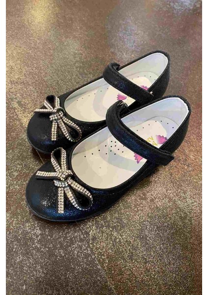 26-30 Numara Kız Çocuk Babet Siyah