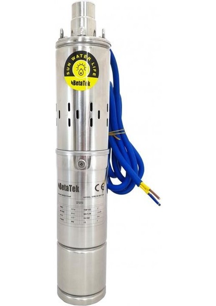 Betatekk Dc Solar Dalgıç Pompa 24 Volt 8 Amper
