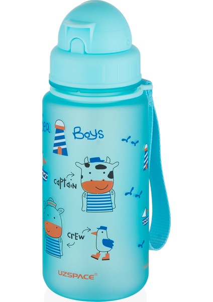 3024 400ML Okyanus Mavisi Desenli Yeni Seri Su Matarası