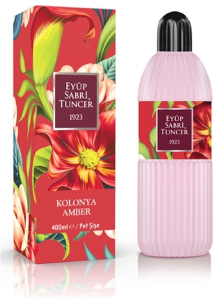 Amber Kolonyası Kiraz Çiçeği Kokulu 400 ml 80 Derece Sprey Şişe