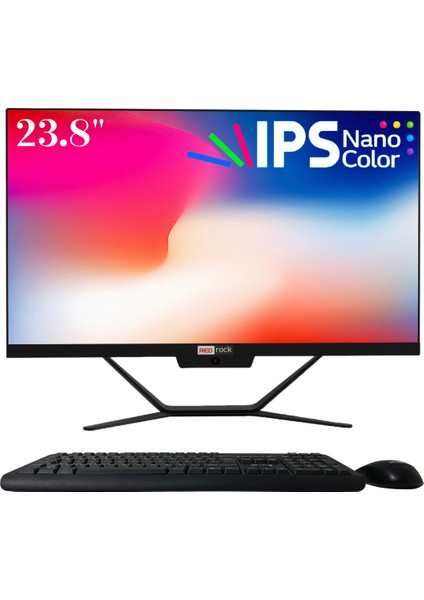 Aıo I7-11700T ,8gb,1tb Nvme,23,8"inç All In One Pc 1920*1080 Full Hd Kablosuz (Klavye&mouse)