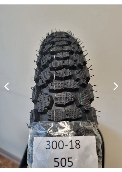 Maruti Tyres 300-18 Tl(Tubeless) Motosiklet Lastiği 505