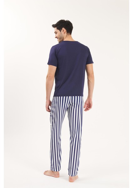 Yeni Inci Yarım Kol Erkek Pijama Takım EPJ840