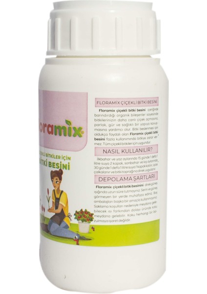 250ML Çiçekli Bitkiler Için Bitki Besini