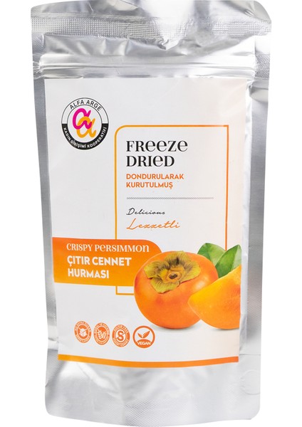 Freeze Dried Cennet Hurması Dondurularak Kurutulmuş 20 gr