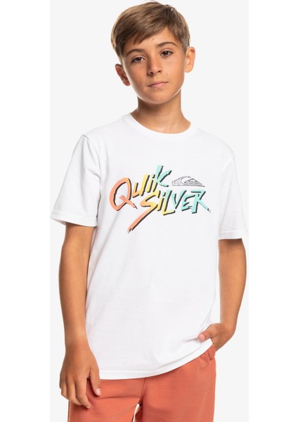 Quıksılver Erkek Çocuk T-Shırt EQBZT04587-WBB0