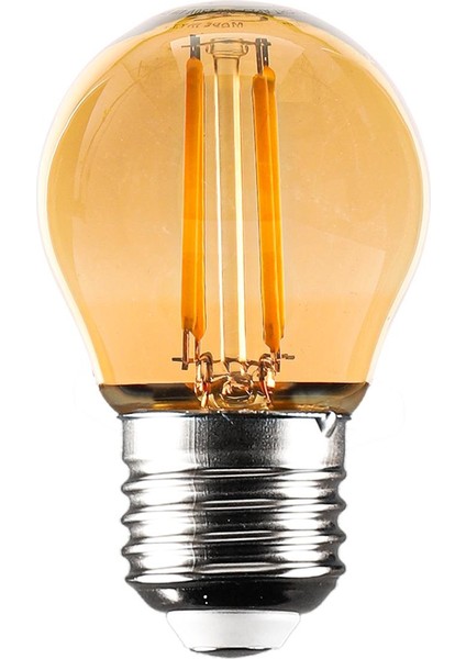 Rustik LED Sarı Top Ampul