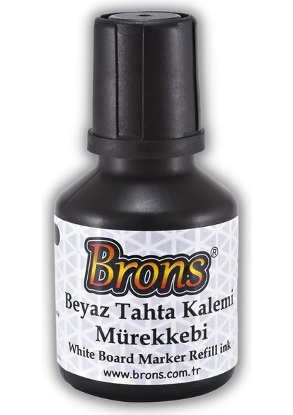 Siyah Yazı Tahta Kalem Mürekkebi 30 ml 1 Adet Brons Tahta Kalemi Mürekkebi 1 Adet