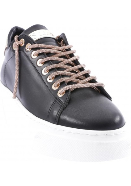 ES854-23Y Kadin Kalin Taban Silver Taş Bağcikli Sneakers Ayakkabi fiyatları