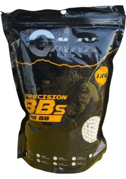 Airsoft 0.20G. 6mm Bb 1 kg (1 Paket)