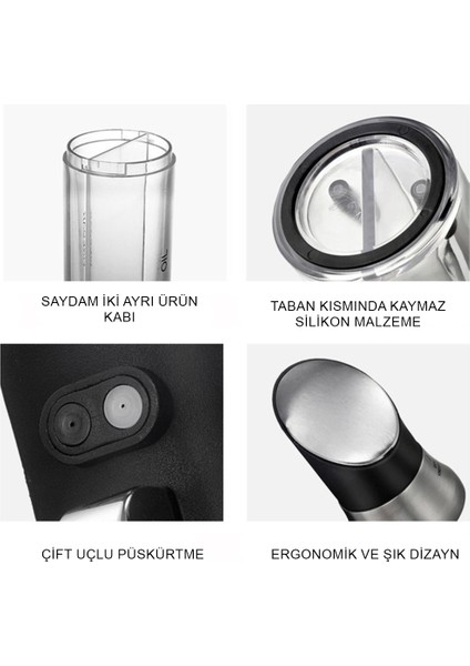 Zeytinyağı Limon Sprey Şişesi Sirke Yağ Püskürtücü fırsatları