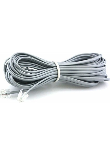100 Metre 100MT Köken Kutu Modem Arası Internet Hat Adsl Vdsl Modem Ana Kablosu 2 Canlı