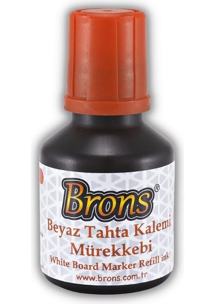 Turuncu Yazı Tahta Kalem Mürekkebi 30 ml 1 Adet Brons Tahta Kalemi Mürekkebi 1 Adet
