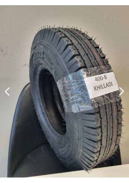 Maruti Tyres  Set 400-8 Tt(Tubetype) Sepet Lastiği Khılladı ve Iç Lastiği