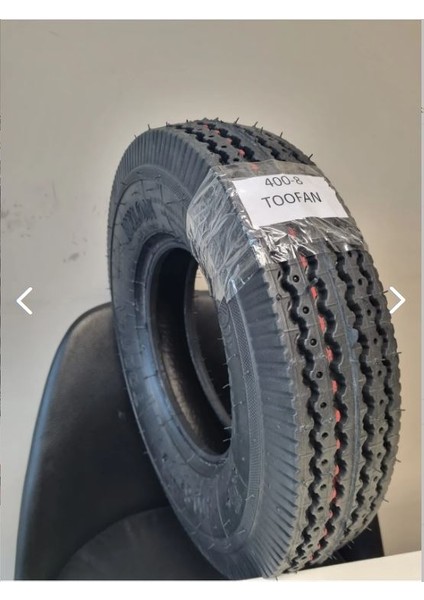 Maruti Tyres 400-8 Tt(Tubetype) Sepet/küçük Römork Lastiği Toofan