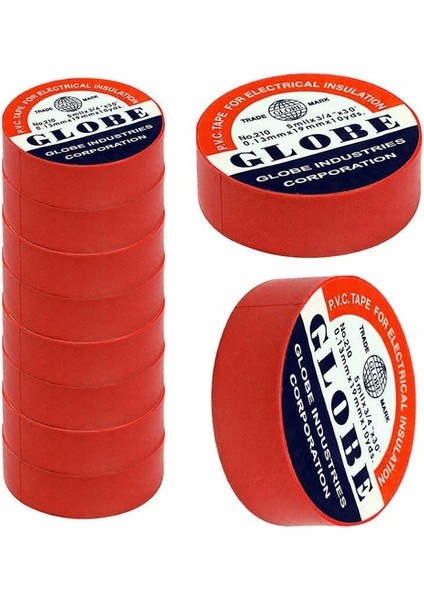Elektrik Bandı 13 mm X1 9mm x 10YDS (Renkli)