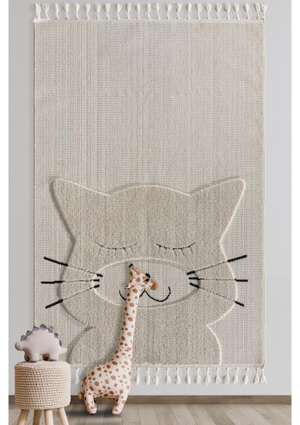 Kids - Kitty Kedi Figürlü Çocuk Odası Halısı fiyatları
