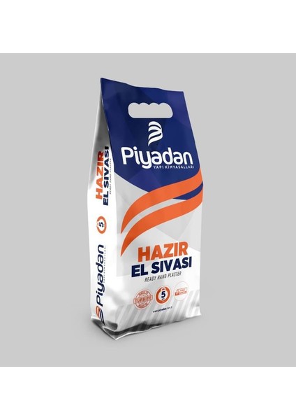 Çimento Esaslı Hazır El Sıvası (5kg/trb)