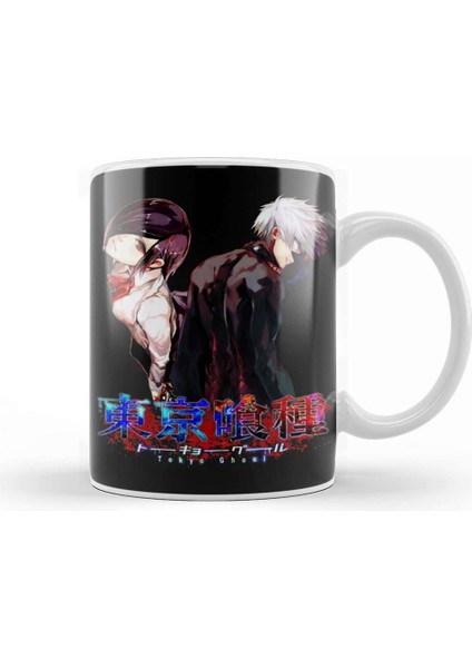 Tokyo Ghoul Kaneki Freak Manga Anime Tokyo Ghoul Kupa Bardak Porselen