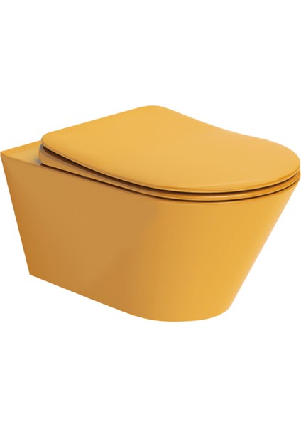 İmola Matt Hardal Sarısı Klozet