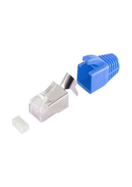 RJ45 Ftp Konnektör, Cat7, Cat6 Kablo Uyumlu, Renkli