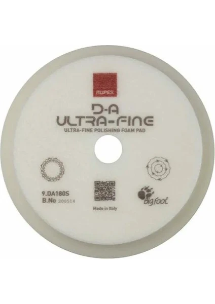 Da Ultra Fine 150/180 mm Orbital Beyaz Yumuşak Son Kat Cila Süngeri