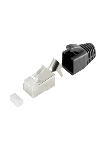RJ45 Ftp Konnektör, Cat7, Cat6 Kablo Uyumlu, Renkli