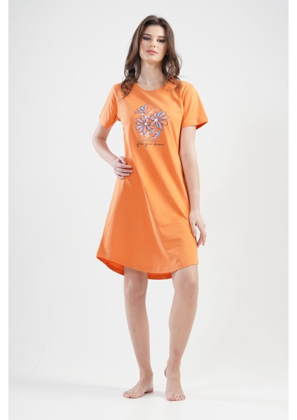 Pamuklu Kadın Kısa Kol Gecelik fırsatları