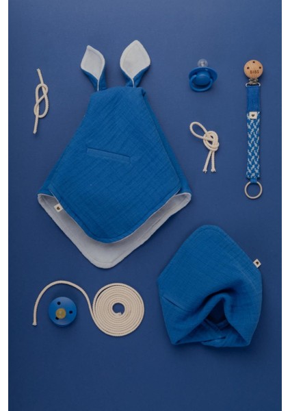 Paci Braid Emzik Askısı-Cornflower/dusty Blue fiyatları