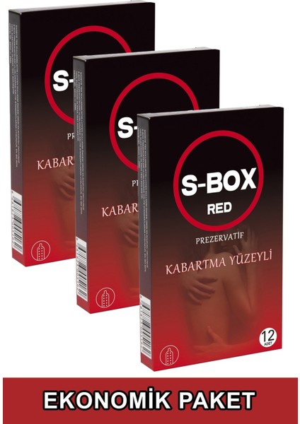 Dotted Prezervatif 3'lü Ekonomik Paket